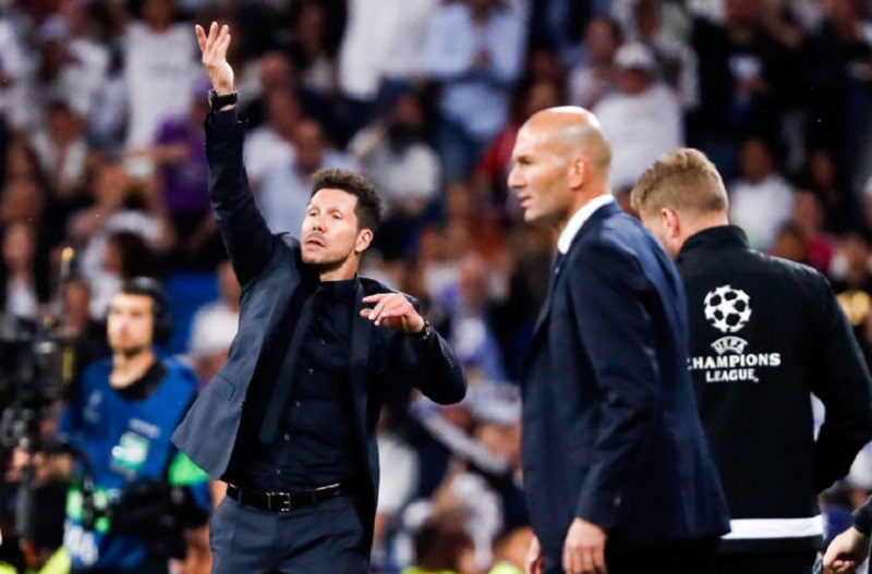 Supercoupe : Diego Simeone encense Zidane avant la grande  finale