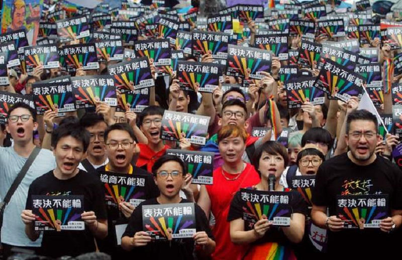 Taïwan : 1er Etat asiatique à légaliser l’homosexualité