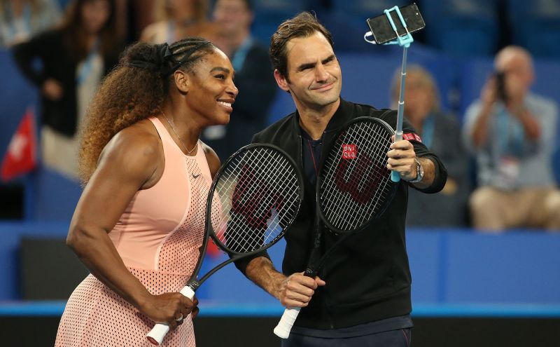 Tennis/Match des légendes : Roger Federer s’impose face à Serena Williams