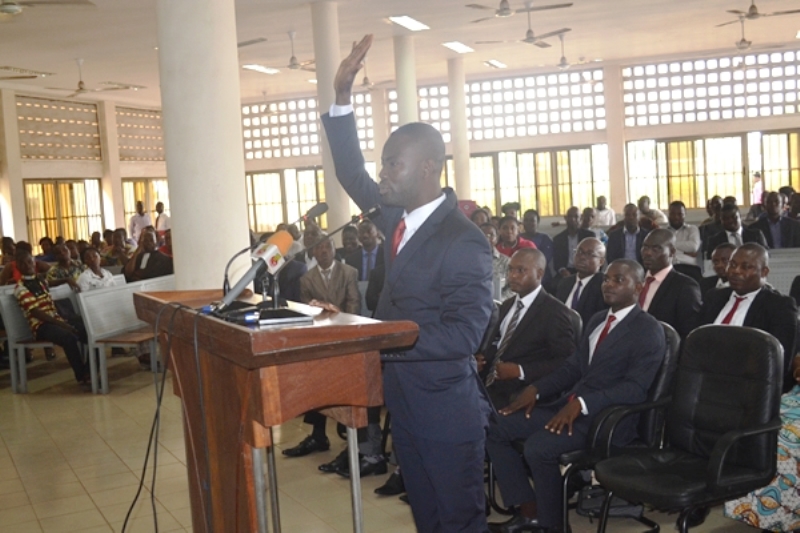 Togo : 38 nouveaux inspecteurs du travail font serment du respect du secret professionnel