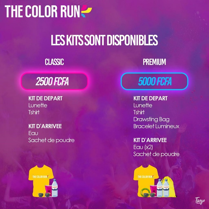 Togo : Color Run Lomé, une course contre le cancer de seins