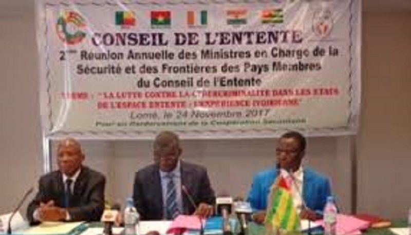 Togo / Conseil de l’Entente : une réunion des ministres de la Sécurité attendue le vendredi prochain