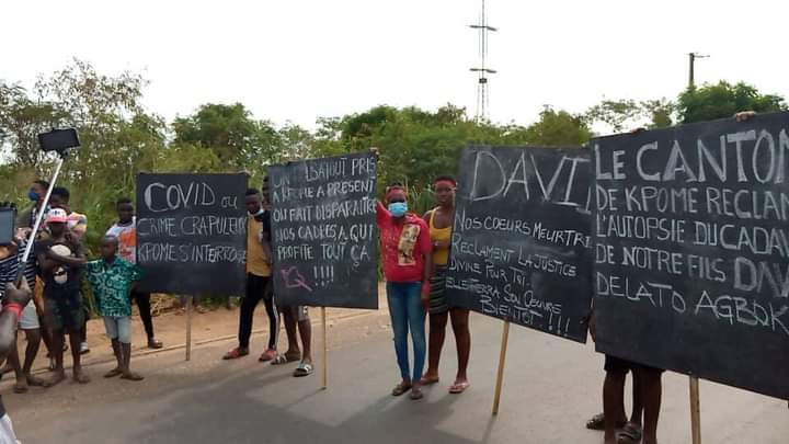 Togo / Décès du DG des transports routiers : les populations de Kpomé exigent une autopsie (Photos)
