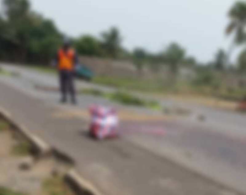 Togo-Drame : un motocycliste ‘broyé’ par un camion vers Agbodrafo ce mardi 12 février