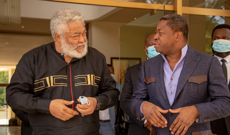 J.J. Rwalings : Faure Gnassingbé pleure l’ancien président ghanéen
