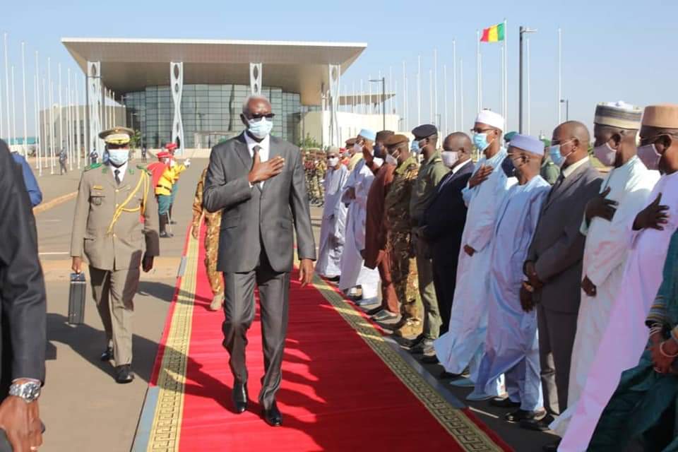 Togo : Le président de la transition malienne, Bah N’Daw, chez Faure Gnassingbé