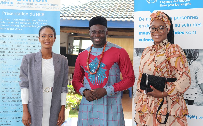 Togo : Maryse Lawson, King Mensah  et Almok nommés  Ambassadeurs de bonne volonté du HCR
