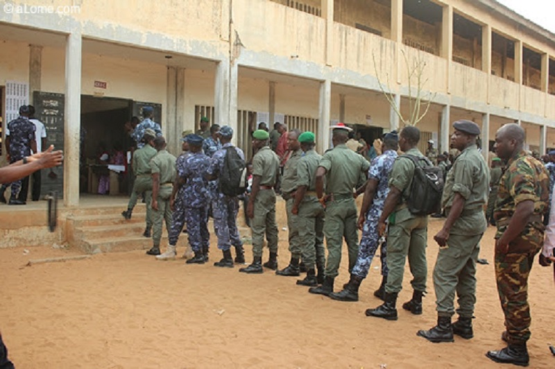 Togo / Présidentielle 2020 : les forces armées et de  sécurité votent ce  mercredi