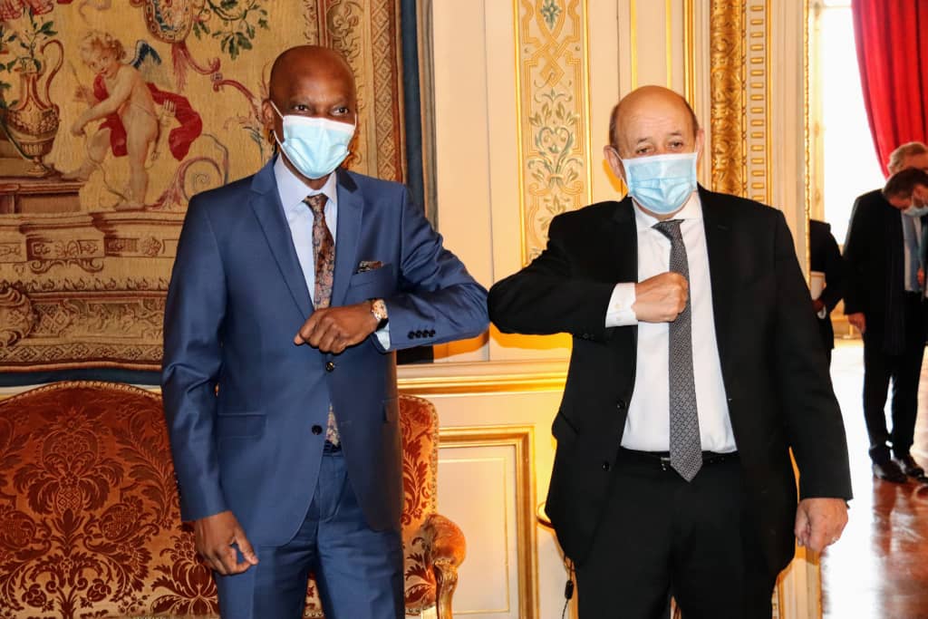 Togo : Prof. Robert Dussey chez Jean-Yves Le Drian, ministre français des affaires étrangères