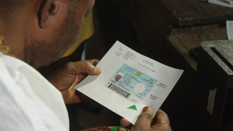 Togo / Programme Novissi : la raison du choix de la  carte  d’électeur