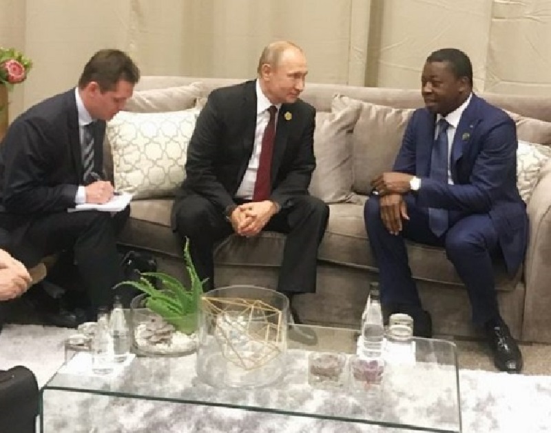 Togo / Russie : Faure Gnassingbé annoncé à Sotchi ce mardi