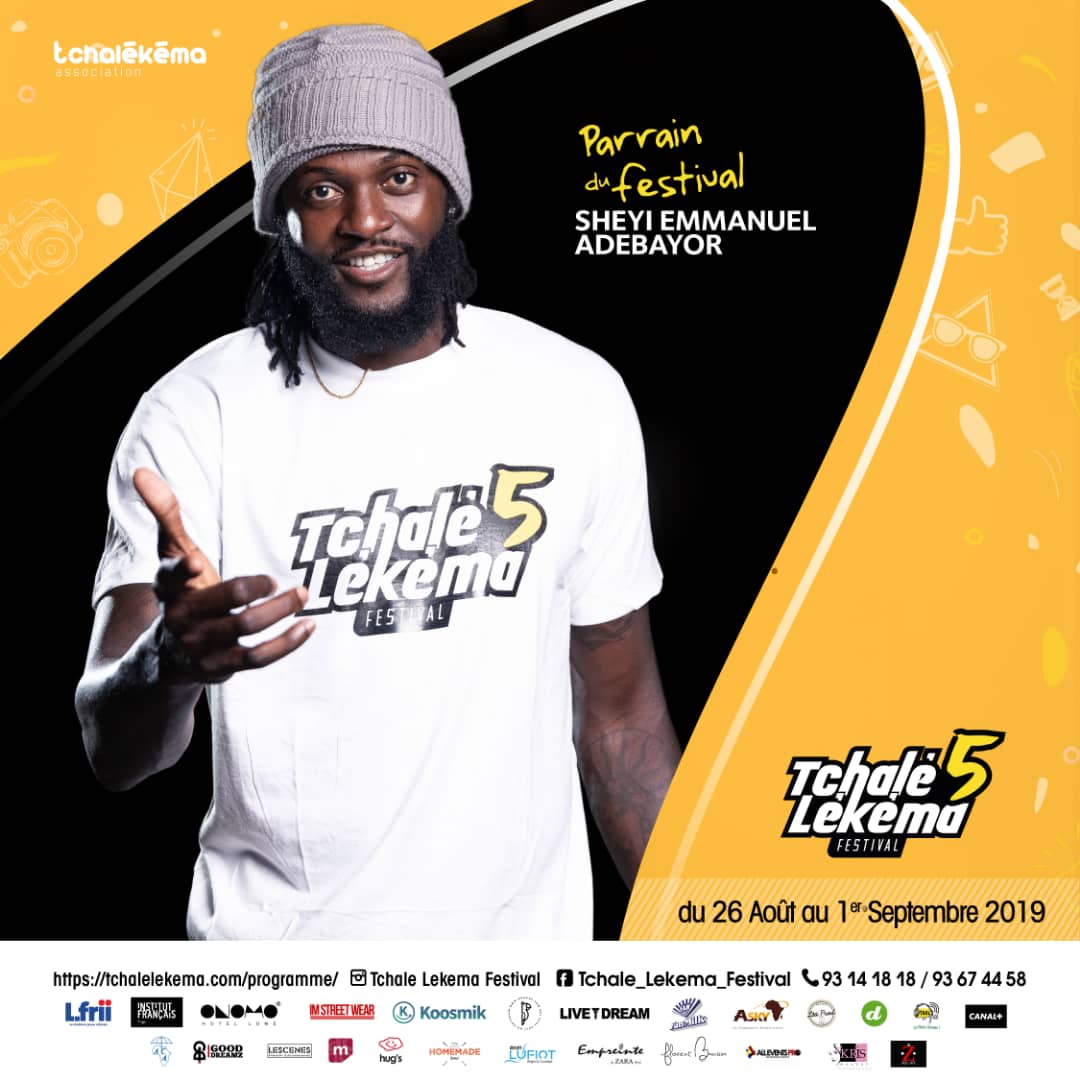 Togo : Shéyi Emmanuel Adebayor, parrain de la 5ème édition du Festival Tchalé Lékéma