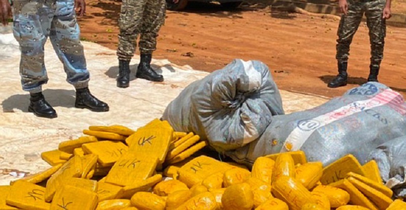 Togo : des trafiquants, avec plus d’1 tonne de drogues, arrêtés à Adidogomé à Lomé ce mercredi