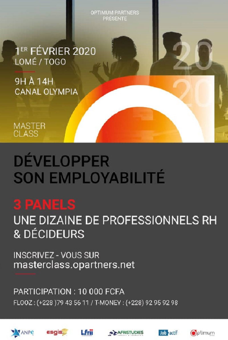 Togo : une MasterClass pour développer son employabilité