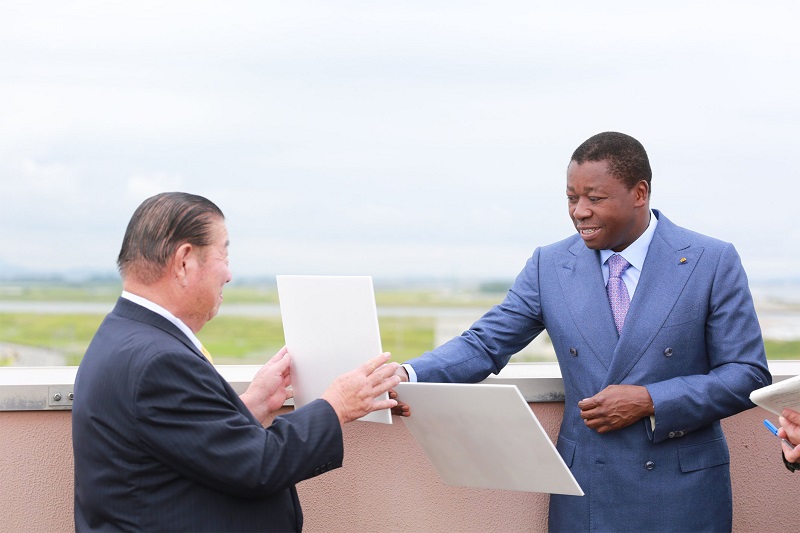 Togo – Japon : l’évolution du chantier de reconstruction de Watari-Cho préoccupe le président Faure Gnassingbé