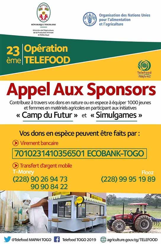 Togo/Challenge Mapah 1000 Agripreneurs : voici comment participer