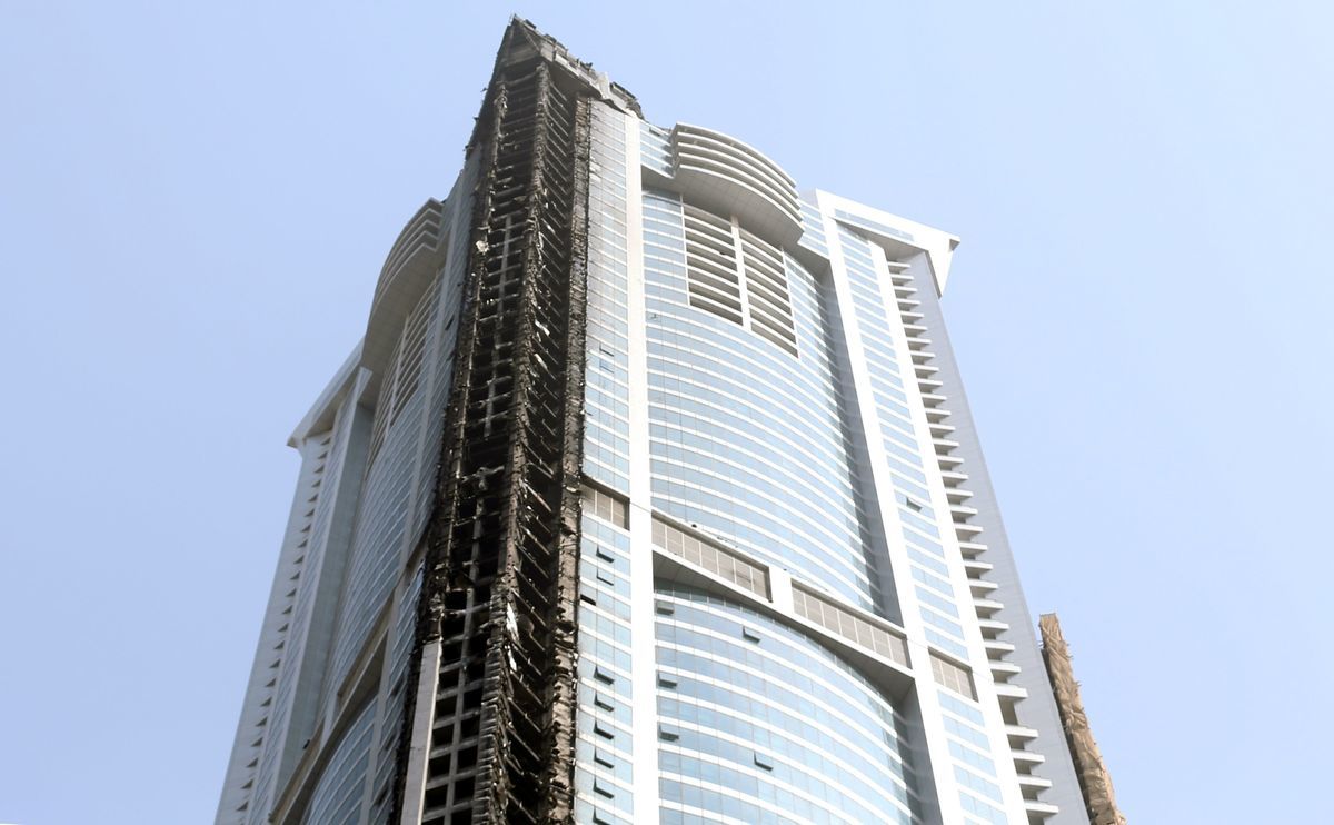 Ce gratte-ciel de Dubaï baptisé «la torche» développe des tendances incendiaires