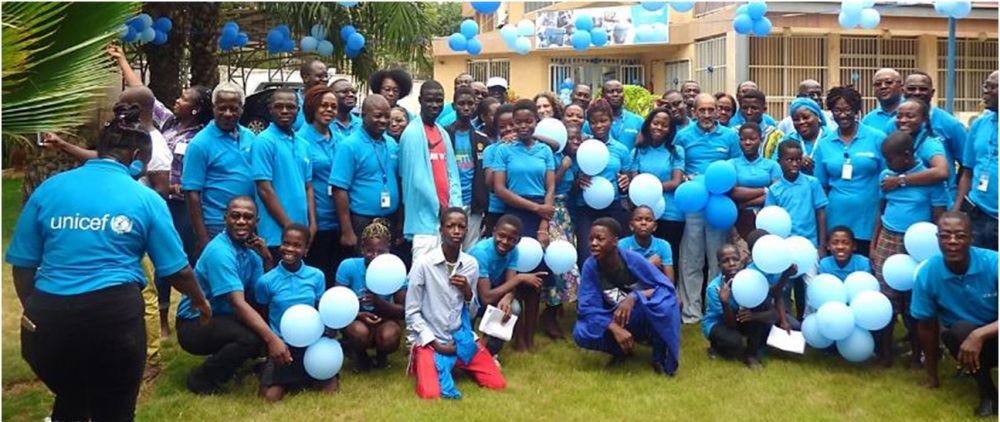 UNICEF Togo/Journée mondiale de l’Enfance : Lomé s’est parée de bleu