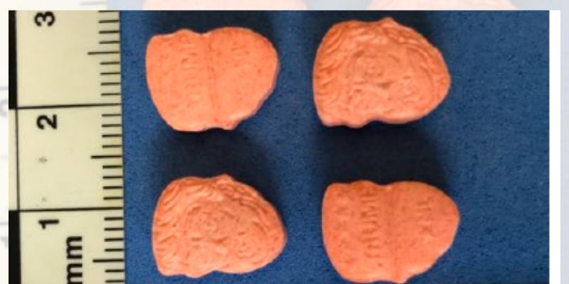 Un lot d’ecstasy à l’effigie de Donald Trump retrouvé au Royaume-Uni (photo)
