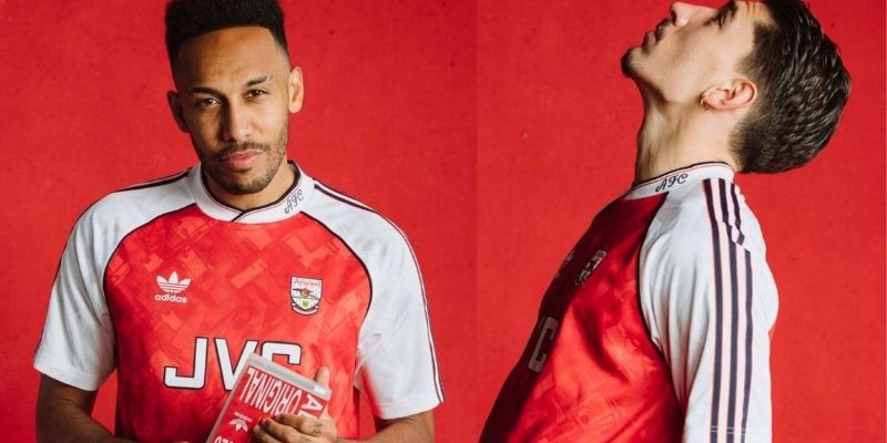 Un nouveau maillot pour Arsenal inspiré des années 1990