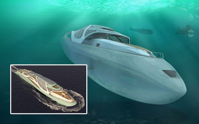 Un yacht de luxe “sous-marin”: le futur jouet des milliardaires
