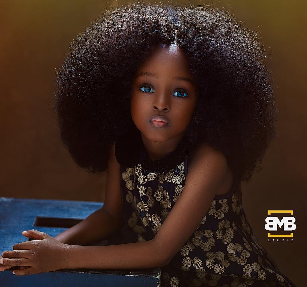 Une Nigériane de 5 ans désignée ‘la plus belle fille du monde’ (photos)