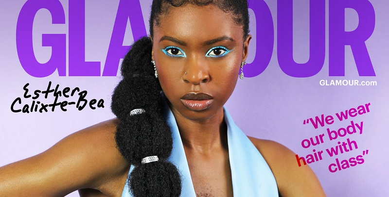 Une femme pose avec sa poitrine poilue en couverture d’un magazine de mode (photos)