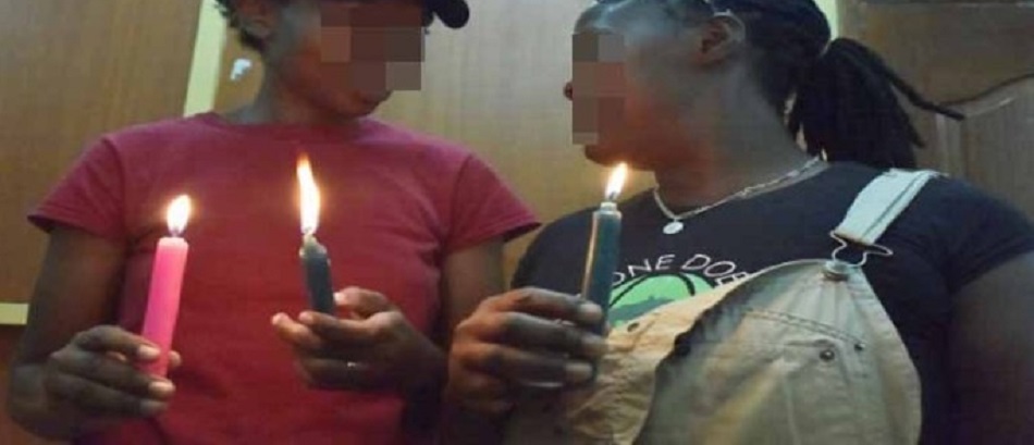 Une lesbienne détourne la femme de son grand frère