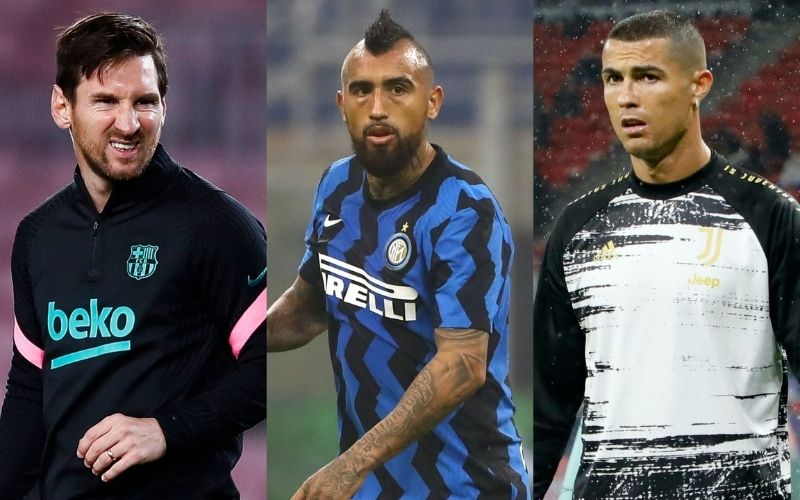 Vidal persiste et signe : « Leo Messi est d’une autre planète… il n’y a pas de comparaison avec Cristiano Ronaldo »
