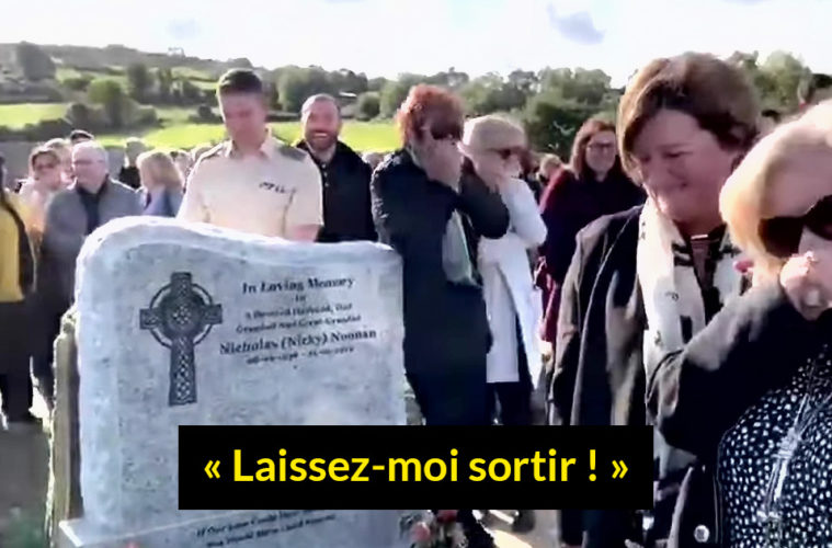 [Vidéo] Un homme a enregistré un message pour le faire jouer à ses funérailles ; les rires ont remplacé les pleurs