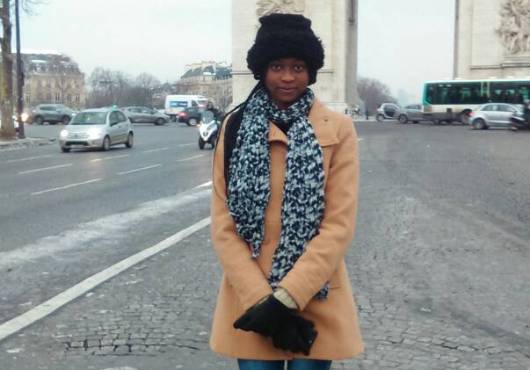 Visite de travail de la Miss Togo 2017, Mlle Cornelia Dédévi Adomayakpor en France