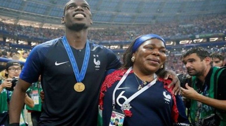 Voici la réaction de la mère de Paul Pogba après la victoire de la France en Coupe du Monde Russie 2018 (Vidéo)…et les commentaires de Didier Drogba, Patrice Evra, etc.