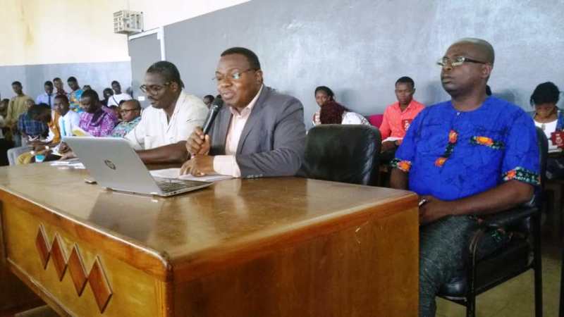 1ère séance d’information aux nouveaux bacheliers à l’Université de Lomé : Conditions d’accès aux parcours et modalités d’inscription