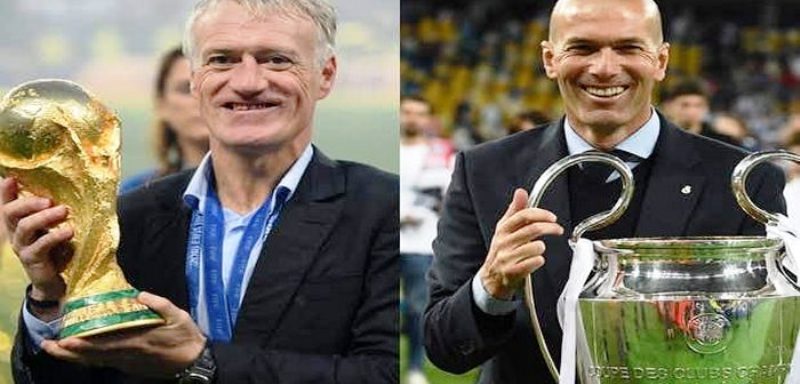 Zidane et Deschamps élus meilleur entraineur et meilleur sélectionneur de 2018
