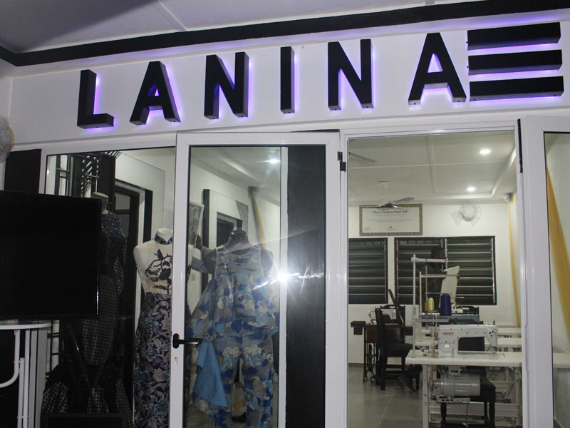 Togo / Nina LAVOE, lauréate du Vlisco Fashion Fund 2017, a lancé sa marque LANINA