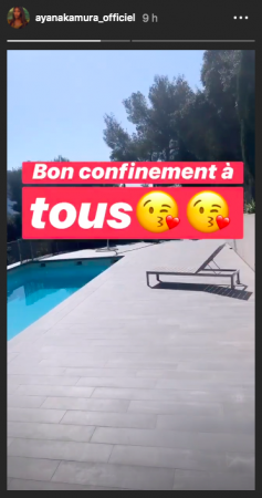 Aya Nakamura a trouvé le meilleur endroit pour le confinement !