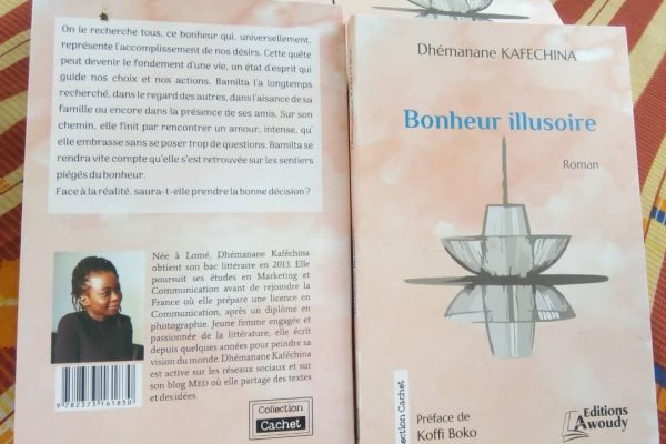 Littérature togolaise : ‘Bonheur illusoire’, le roman de Dhémanane Kafechina vient de paraître