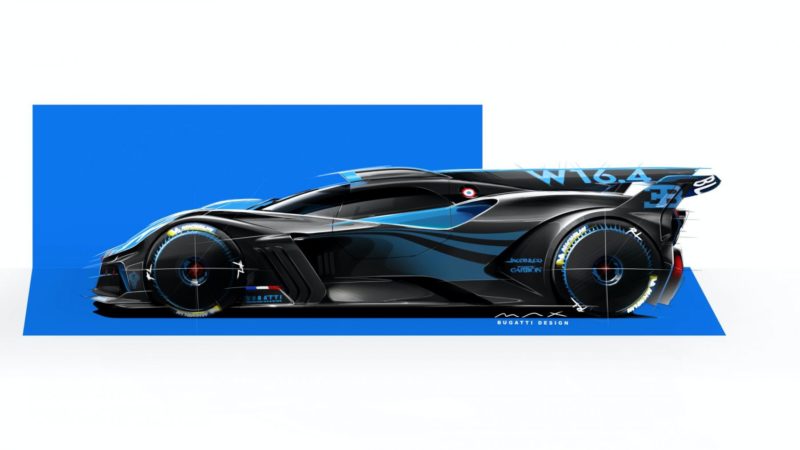 Bugatti Bolide : une voiture de 1800 chevaux dévoilée