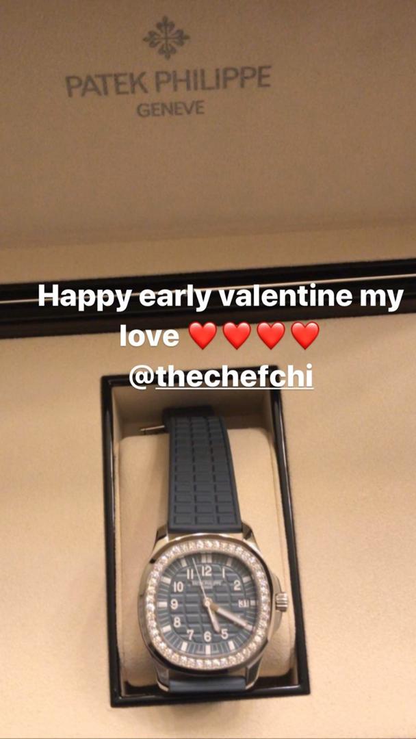 Saint Valentin : voici le cadeau de  Davido  pour Chioma (photo)