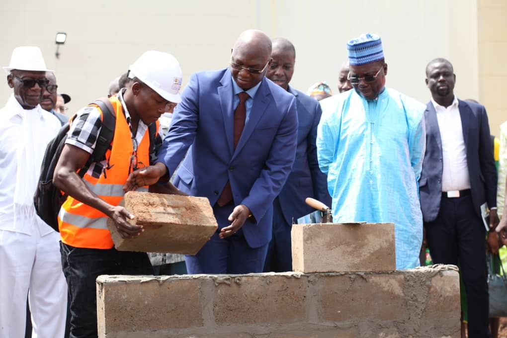 Togo/FIFA-FTF : pose de la première pierre du complexe technique du projet Forward