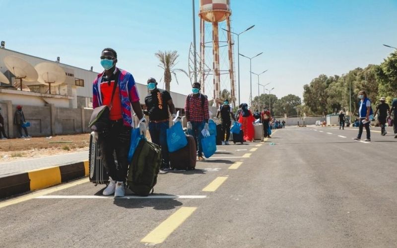 Ghana : 118 migrants de Tripoli, rapatriés vers Accra