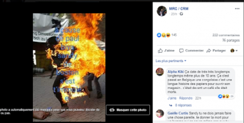 Grande-Bretagne : À Londres, une Camerounaise tente de s’immoler à cause de Paul Biya