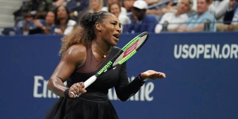 US Open : Serena Williams battue par une Japonaise de 20 ans-voici la réaction non fair-play de l’Américaine (vidéo)