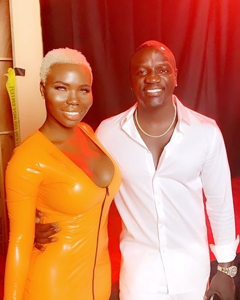 [Photo] Quand Akon retrouve la star togolaise Maria Mobil