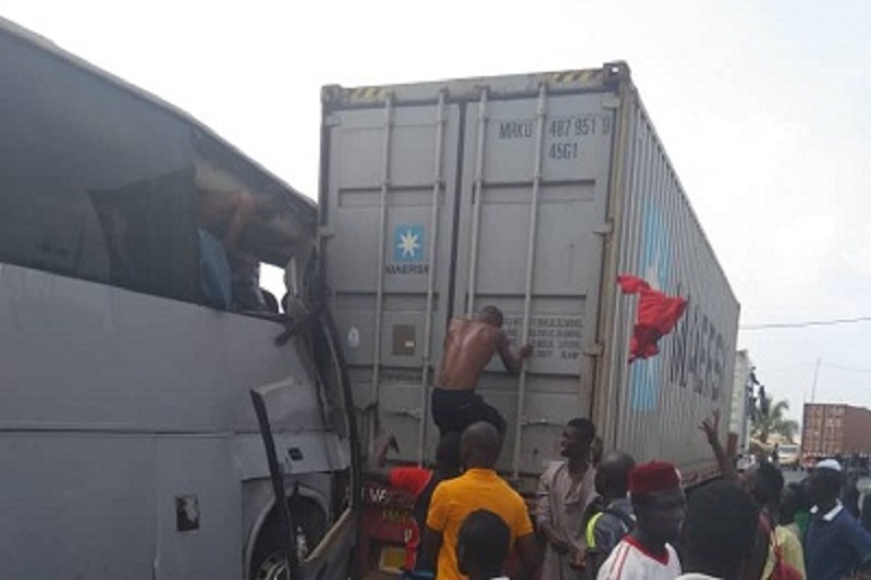Togo : accident du bus de Dyto en route pour Bafilo