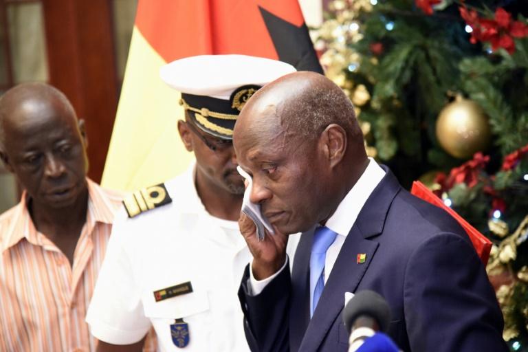 Bissau / Discours de nouvel an : En larmes, le président sortant José Mario Vaz appelle au retour de la stabilité