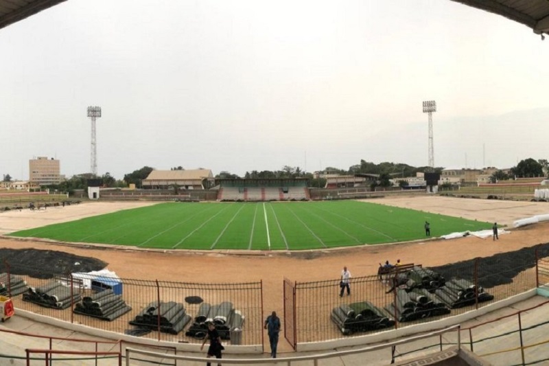 Togo/Football : le stade municipal de Lomé doté d’une nouvelle pelouse