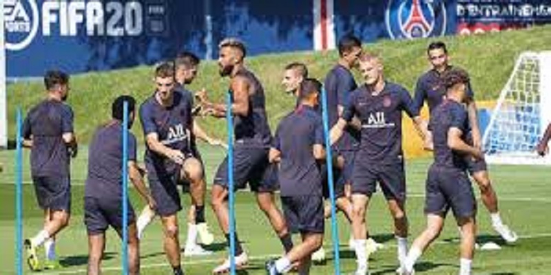 PSG : les joueurs ont repris l’entraînement collectif