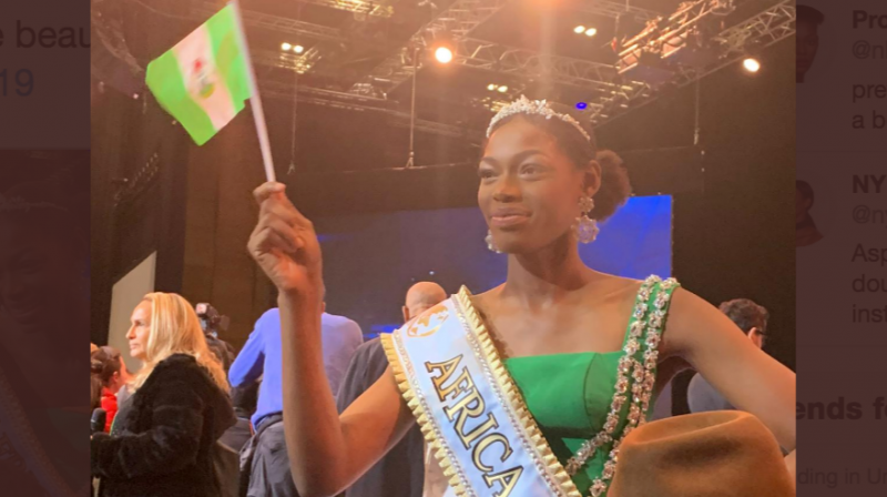 La joie de Miss Nigeria à l’annonce du résultat du concours Miss Monde devient virale