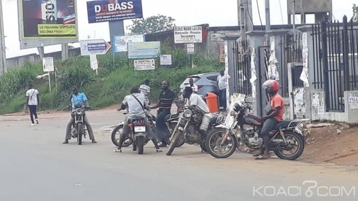 Abidjan : le Gouvernement en guerre contre les taxi-motos